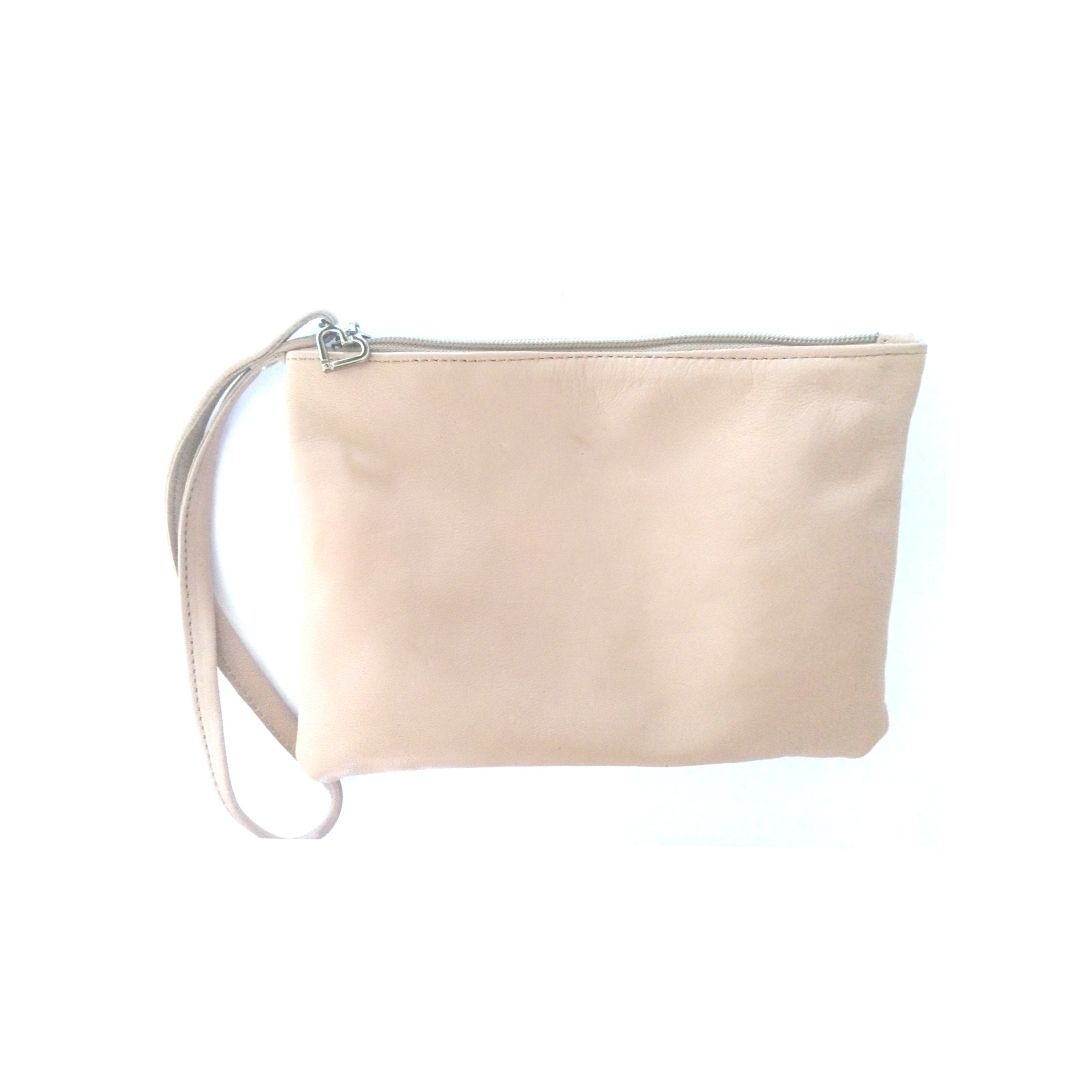 dark nude clutch