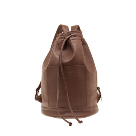 Mochila Peónia Silvestre masculina sustentável de upcycling