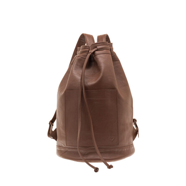 Mochila Peónia Silvestre masculina sustentável de upcycling